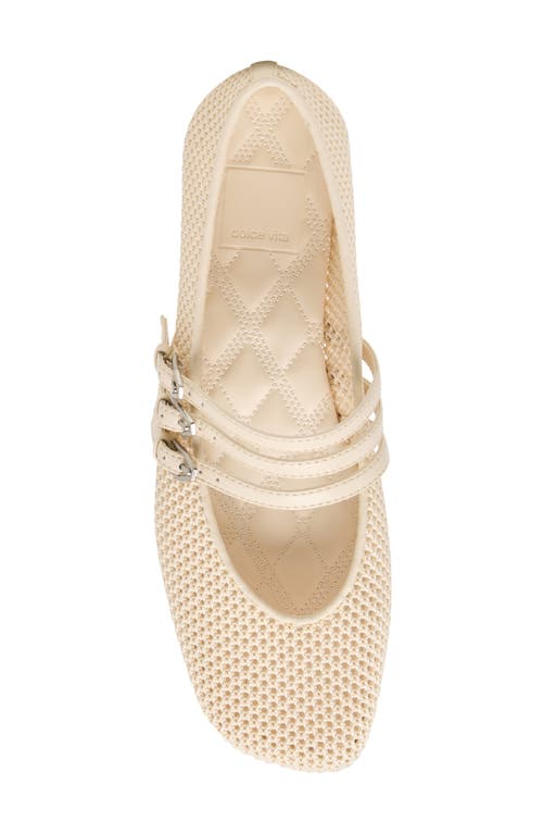 Dolce Vita Alisen Mesh Mary Jane Flat In Animal Print