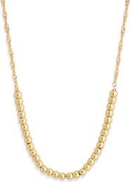 NORDSTROM RACK Demi Fine Ball Chain Necklace