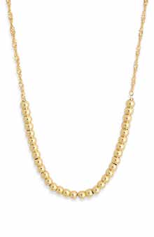 NORDSTROM RACK Demi Fine Ball Chain Necklace