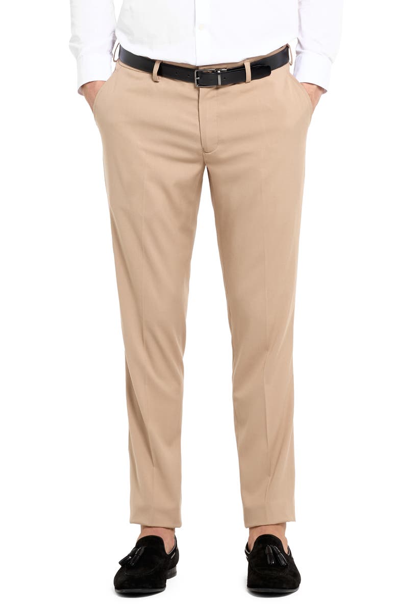 OppoSuits Daily Slim Fit Dark Sand Suit, Alternate, color, Beige