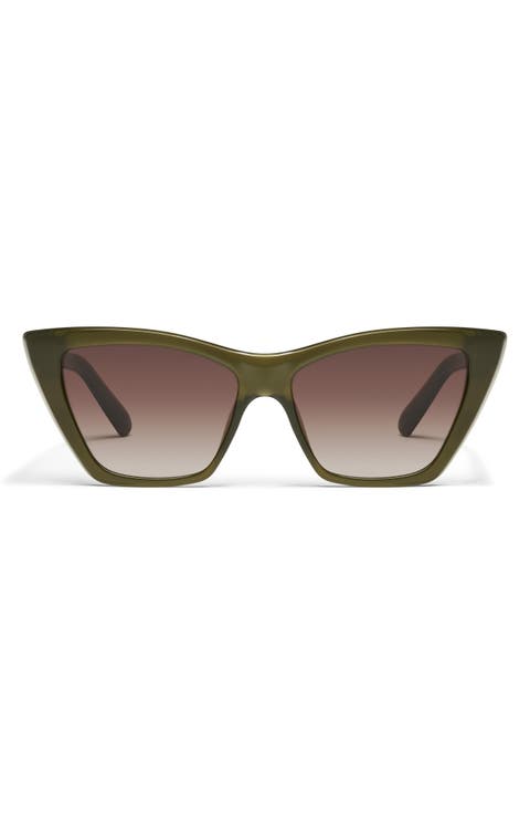 Set in Stone 55mm Cat Eye Sunglasses