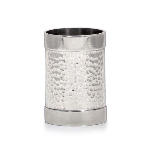 Contempo Hammered Brush Holder