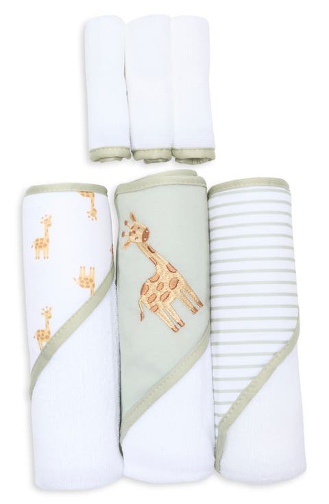 Giraffe 6-Piece Towel Set