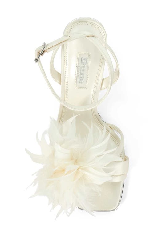 Dune London Mylove Ankle Strap Sandal In Neutral