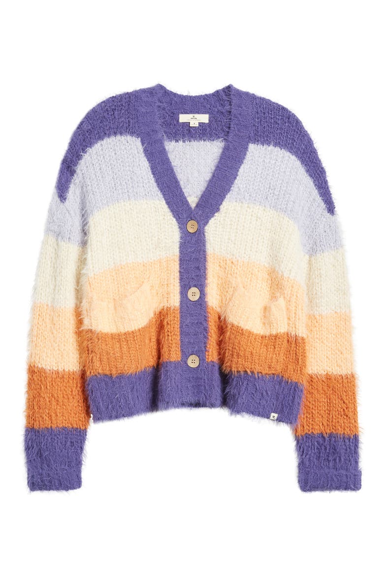 The Search Stripe Cardigan, Alternate, color, MULTI