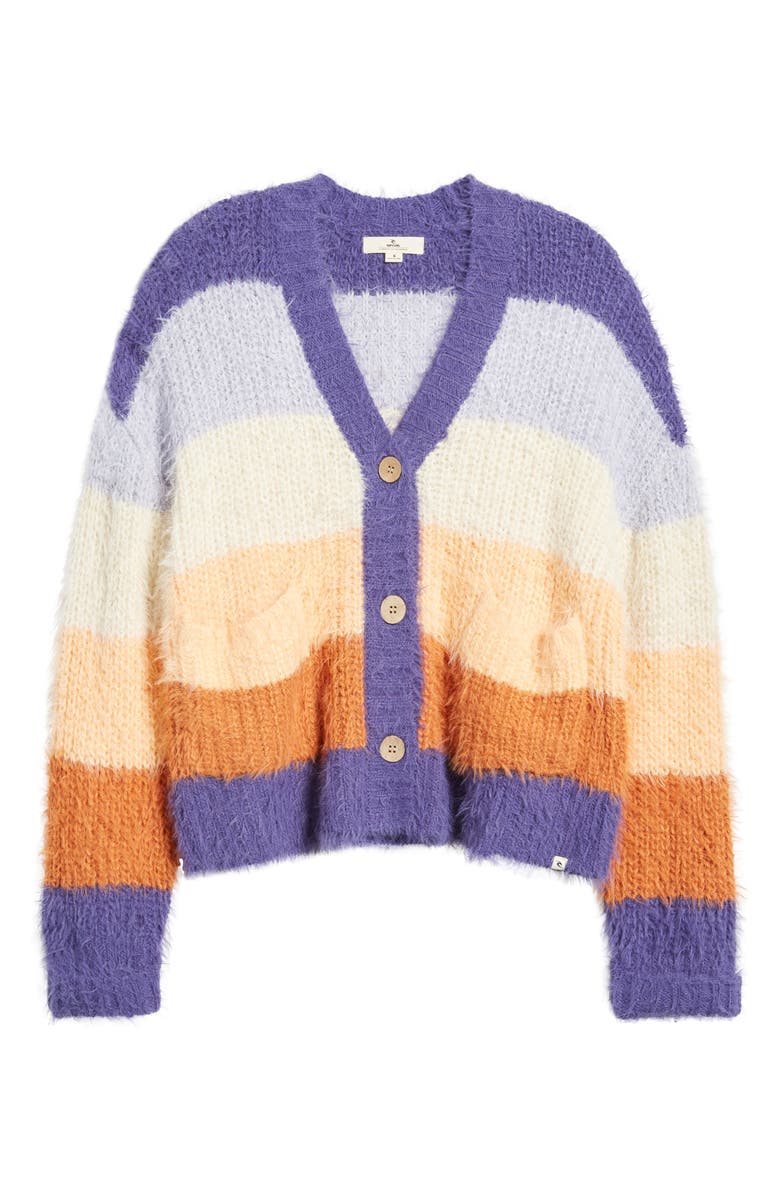 Rip Curl The Search Stripe Cardigan, Alternate, color, 