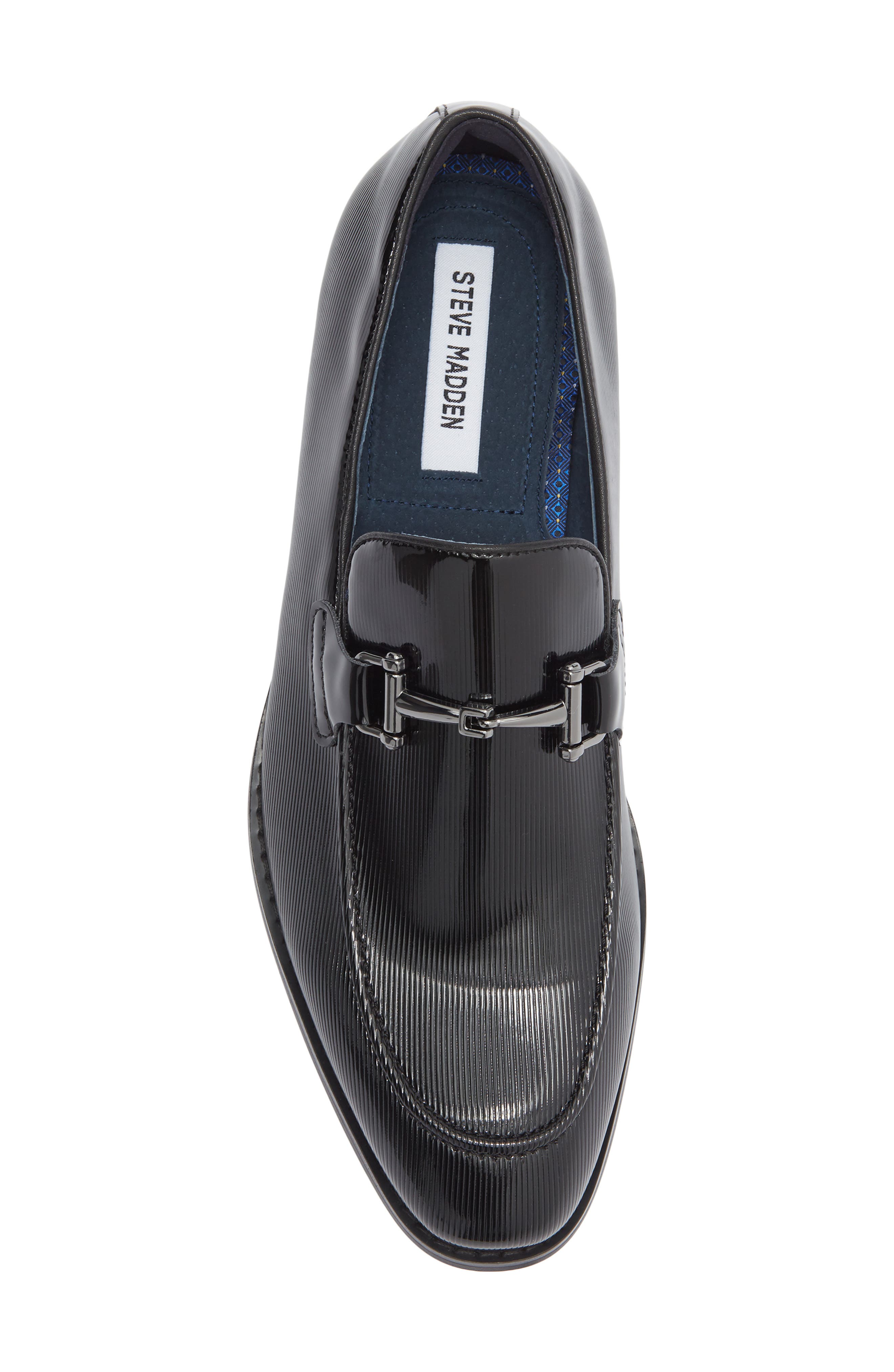 Steve Madden Keith Bit Loafer, Alternate, color, Black