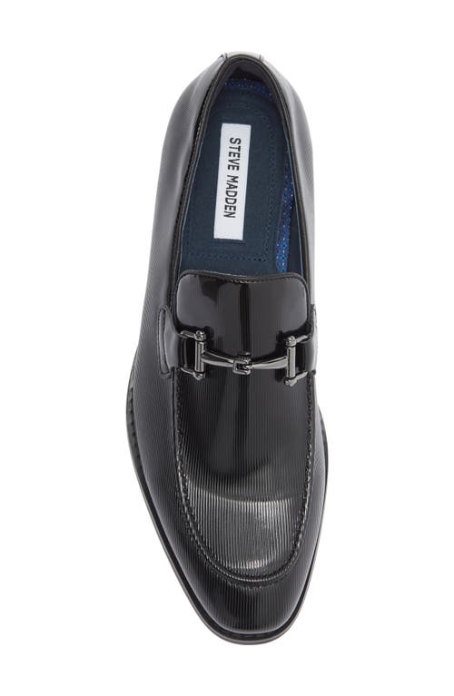 Steve Madden Keith Bit Loafer In Black