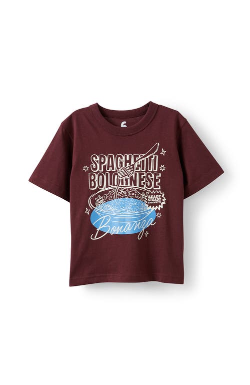 Cotton On Kids Kid's Jonny Short Sleeve Graphic Print Tee In Brown