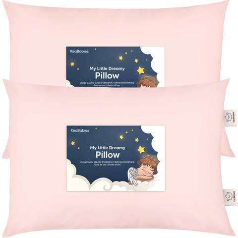 2-Pack Jumbo Toddler Pillows