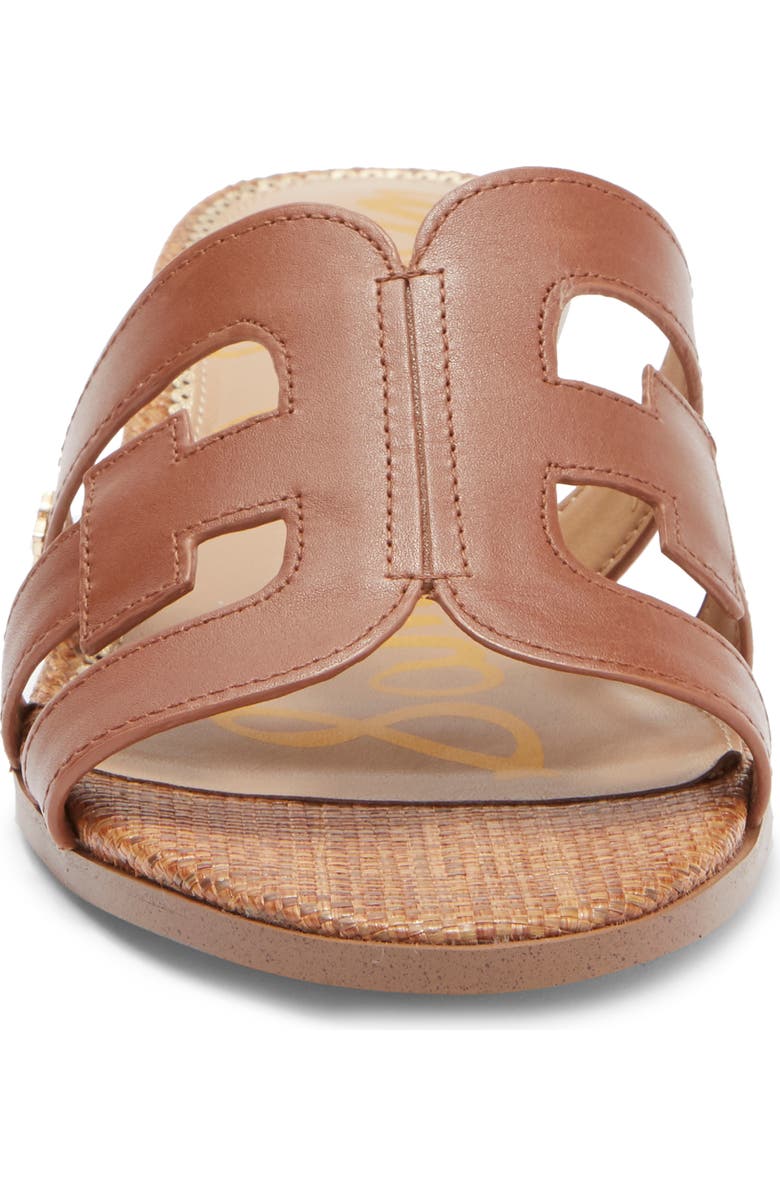 Sam Edelman Illie Slide Sandal, Alternate, color, Dark Bourbon