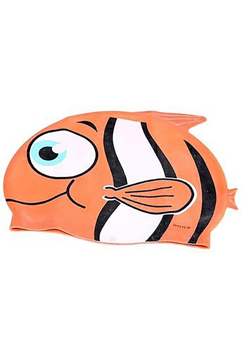 Lil' Buddy Swim Cap, Alternate, color, Multicolored