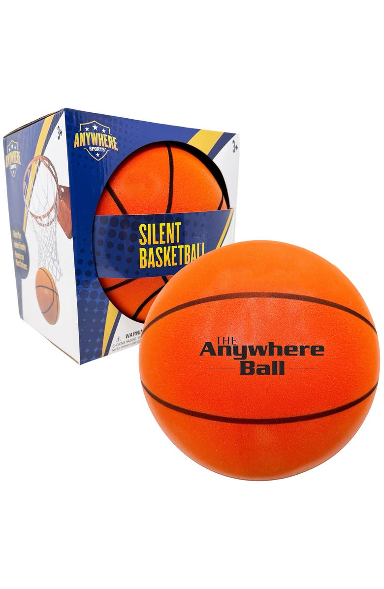 Anywhere Sports Silent Basketball 9.5 Inch, Main, color,
