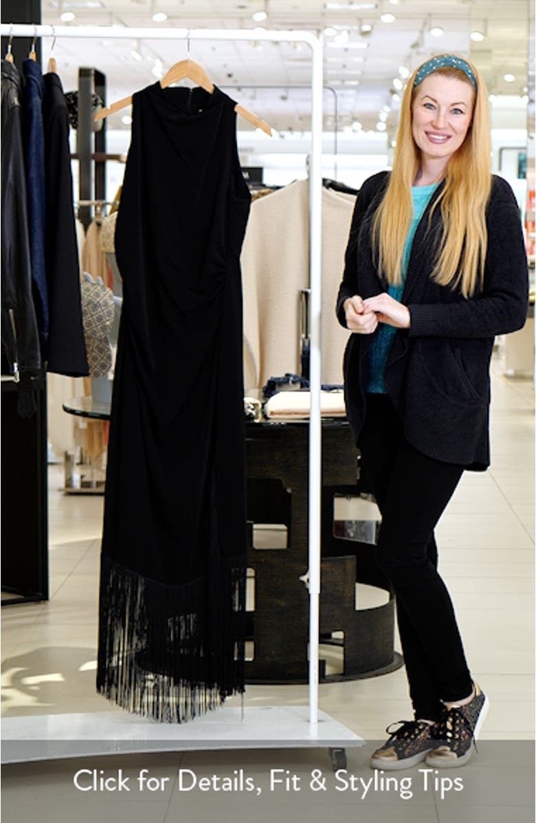 The Sofia Fringe Hem Dress, sales video thumbnail