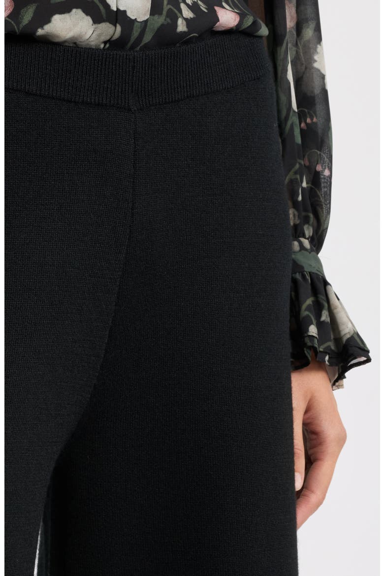 Saphire Wide Leg Pants, Alternate, color, BLACK