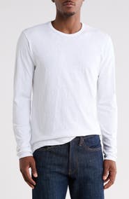 rag & bone Long Sleeve Slubbed Jersey T-Shirt