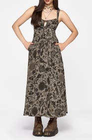 Disturbia Herla Bhatik Floral Cami Maxi Dress