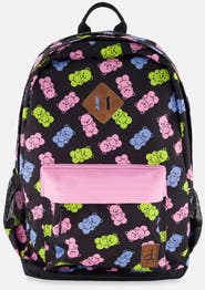 Deux par Deux Gummy Bears Practical Spacious Durable Backpack