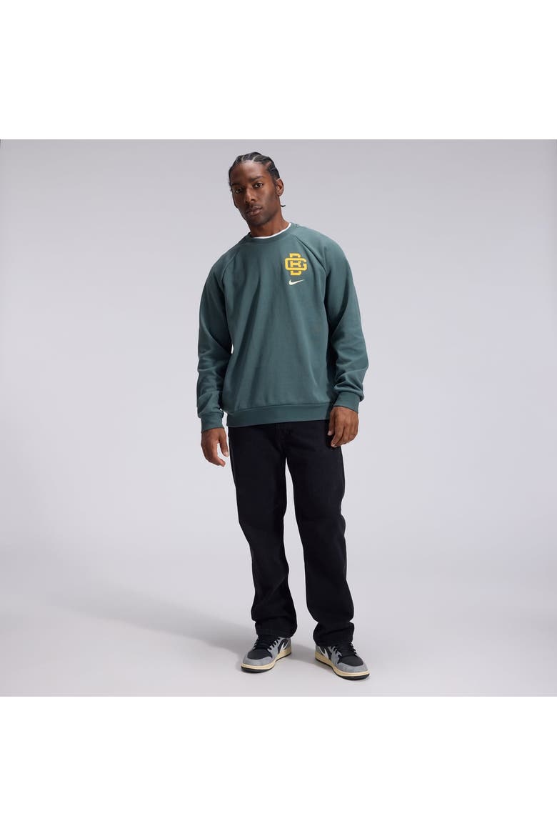Men's Nike  Green Green Bay Packers 2026 Rivalries Collection Dri-FIT Crew Sweatshirt, Alternate, color, Green