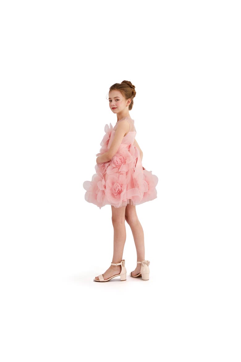 Floral Blooming Flowers Dress, Alternate, color, Pink