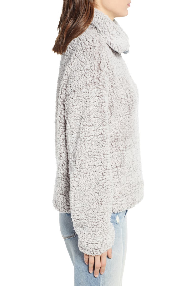 Thread & Supply Quarter Zip Fleece Pullover, Alternate, color, 