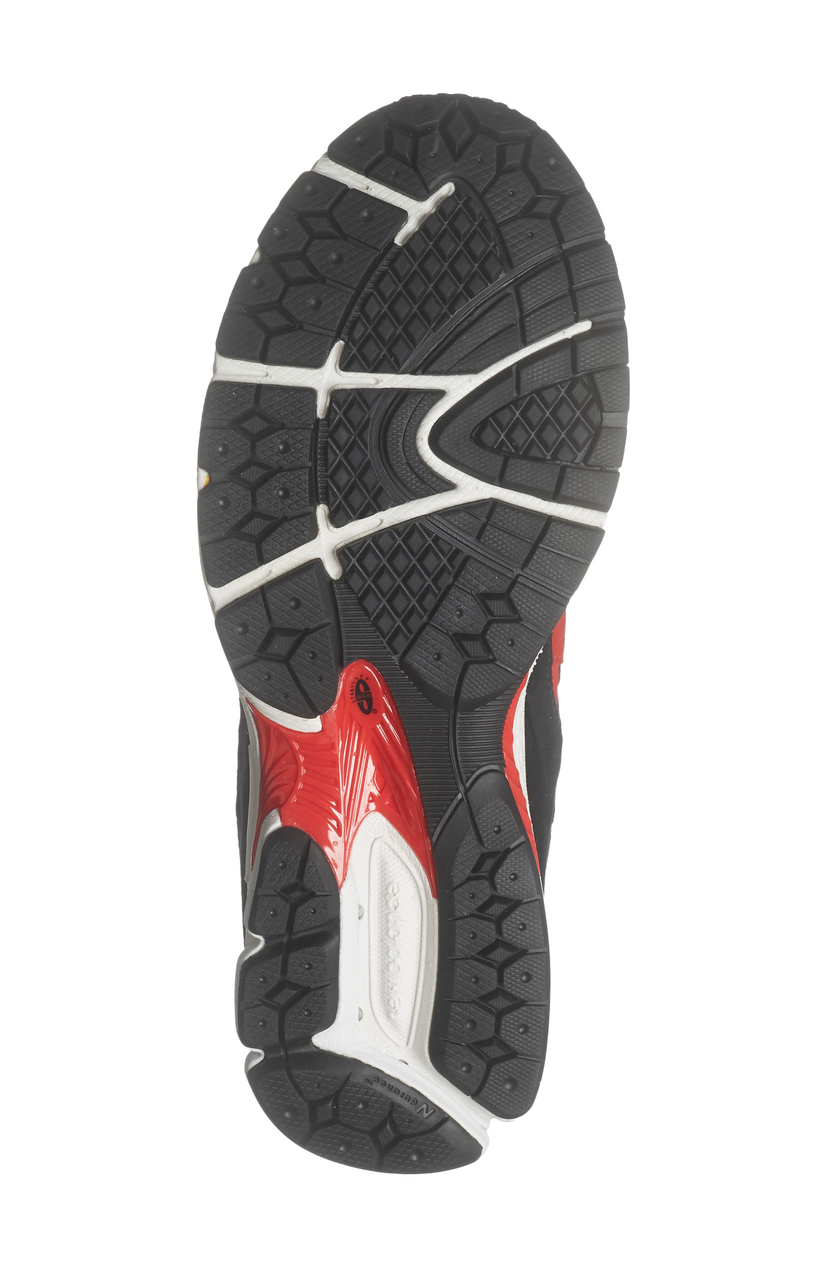 New Balance Gender Inclusive 2002R Sneaker, Alternate, color, True Red/ Black