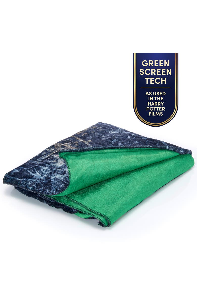 Wow Stuff! Harry Potter Invisibility Cloak , Luxury Navy Fabric Robe, Alternate, color, Multicolored