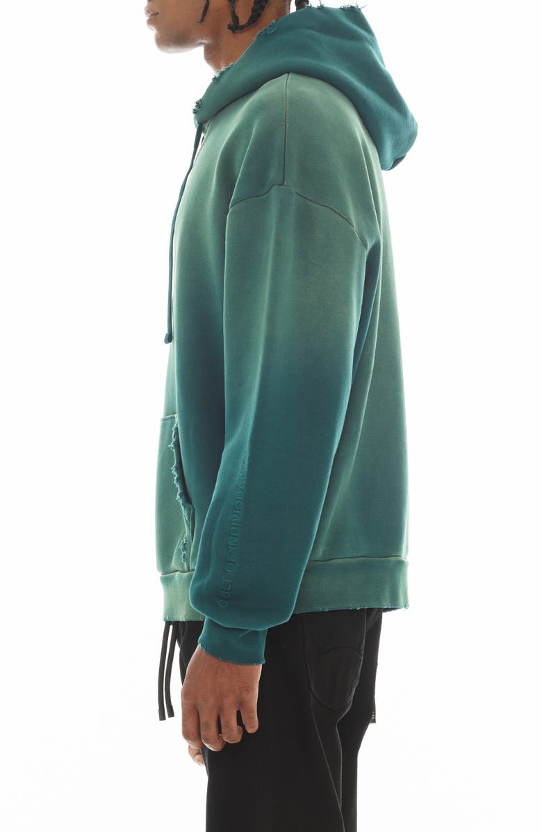 Cult of Individuality Core Distressed French Terry Pullover Hoodie, Alternate, color, 