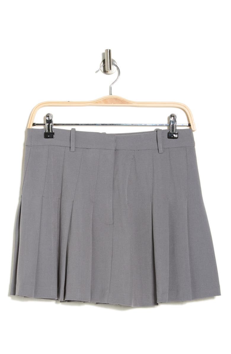 JASON WU Box Pleated High Waist Miniskort, Alternate, color, 