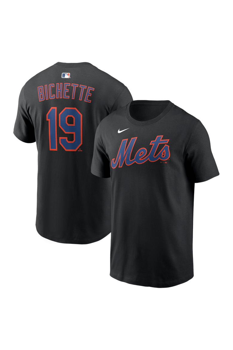 Men's Nike Bo Bichette Black New York Mets Name & Number T-Shirt, Main, color, Black