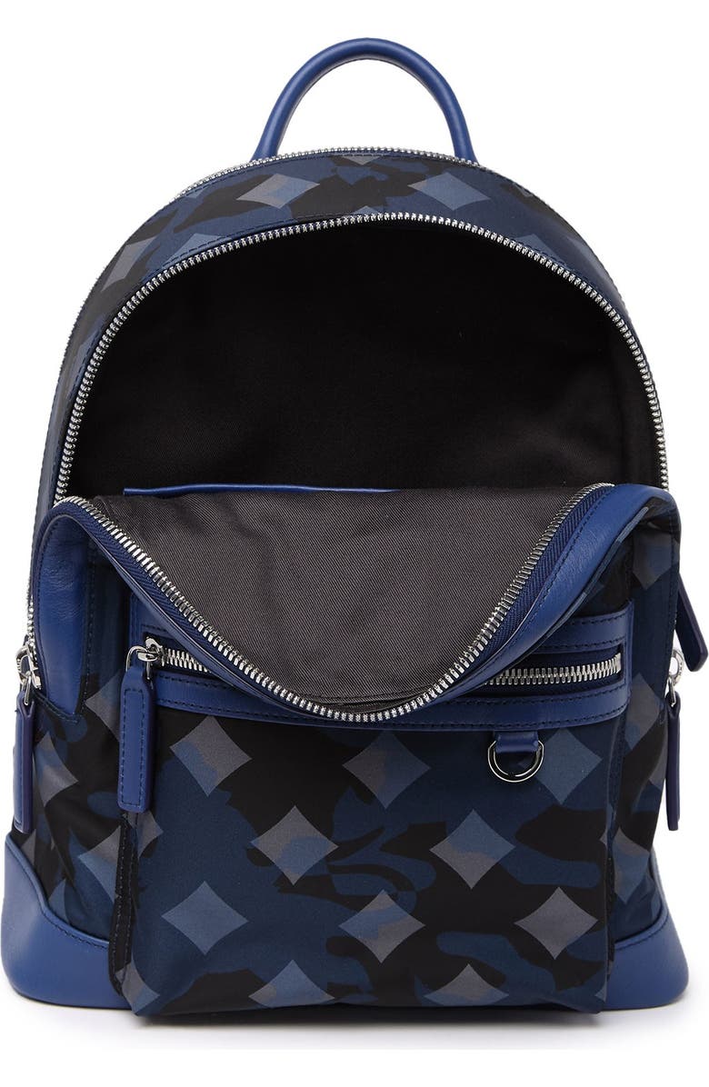 MCM Dieter Munich Lion Camo Backpack, Alternate, color,