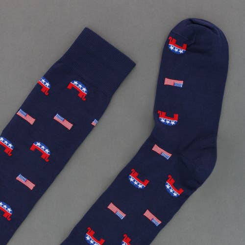 Trafalgar Show Your Support Political Party Over The Calf Socks