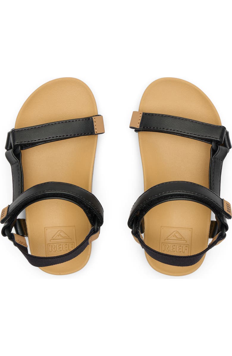 Reef Kids' Little Rem Sandal, Alternate, color, Black/ Tan