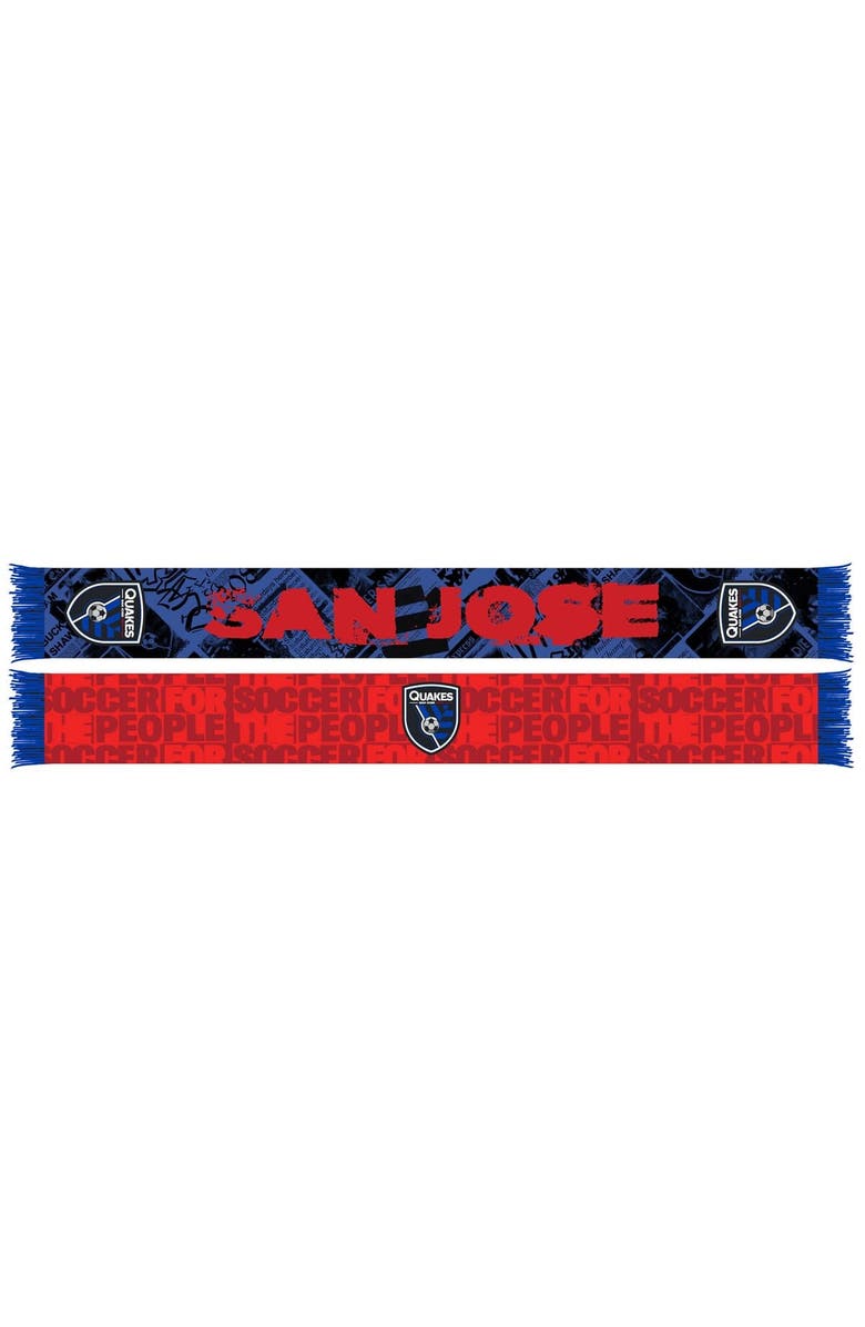 RUFFNECK SCARVES San Jose Earthquakes 2025 Jersey Hook Scarf, Main, color, Red
