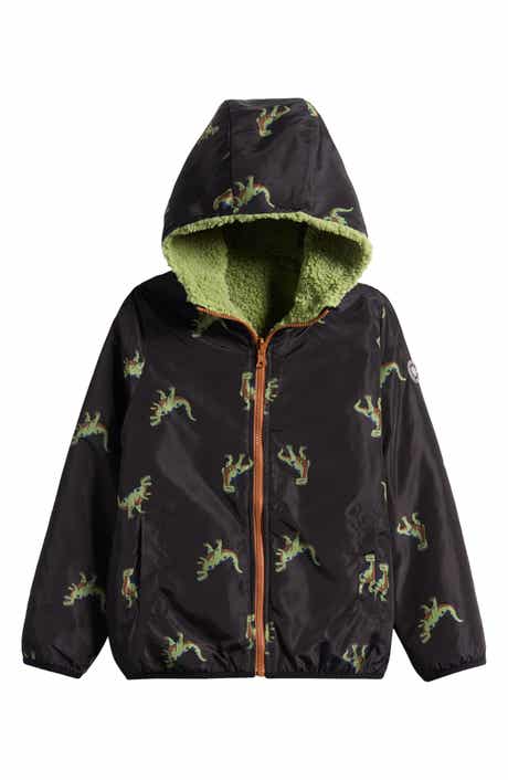 Kids' Reversible Water Resistant Hooded Jacket
