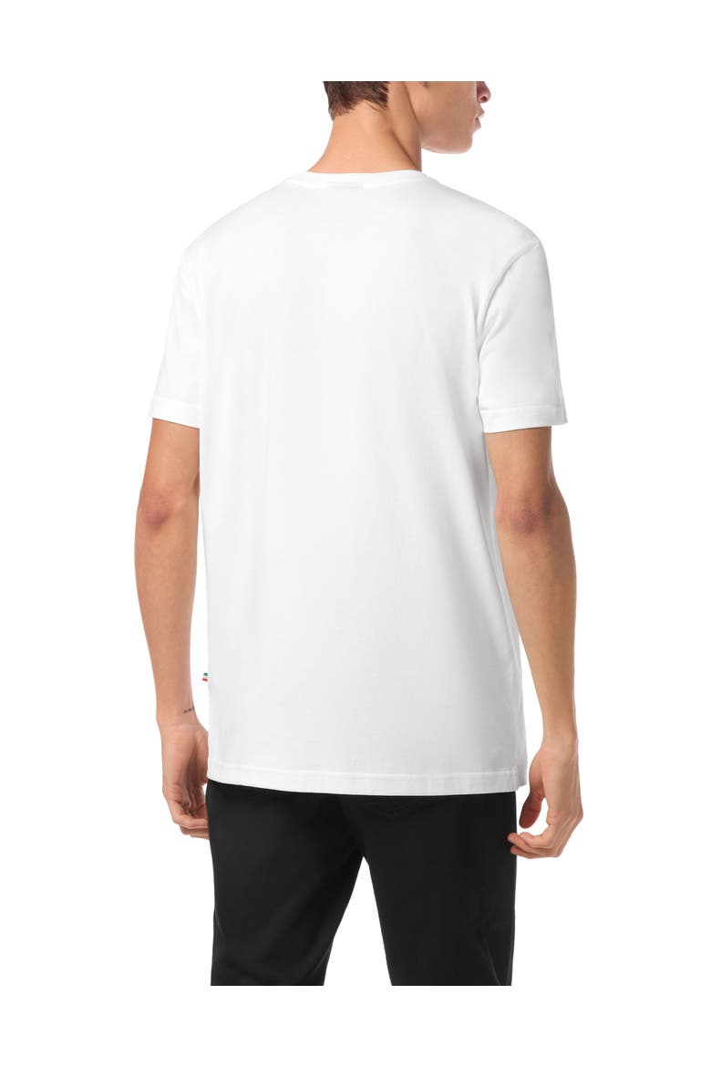 T-Shirt Round Neck Ss Men, Alternate, color, white