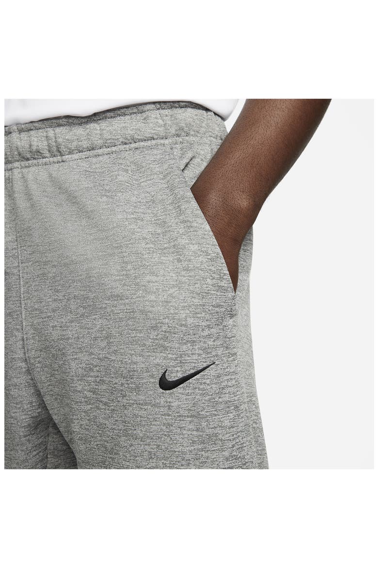 Therma-FIT Sweatpants, Alternate, color, GREY HEATHER/ GREY/ BLACK
