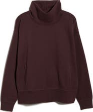 Zella Ultracozy Fleece Funnel Neck Top