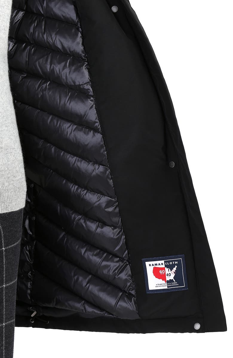 Woolrich Bow Bridge Down Genuine Rabbit Fur Trim Parka, Alternate, color, 