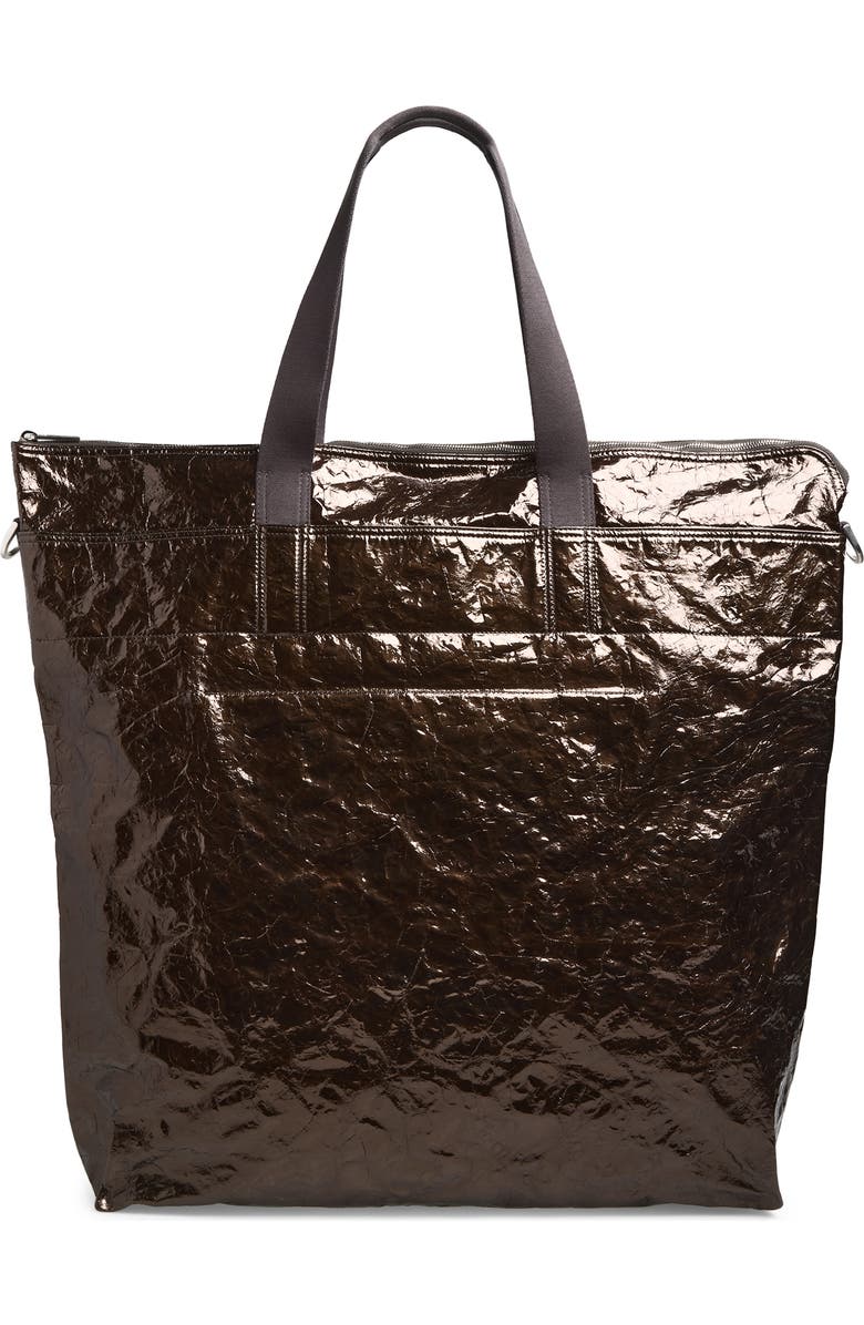 Rick Owens Large Messenger Tote, Alternate, color, Dark Dust/ Dust