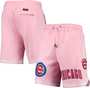 PRO STANDARD Men's Pro Standard Pink Chicago Cubs Logo Club Shorts