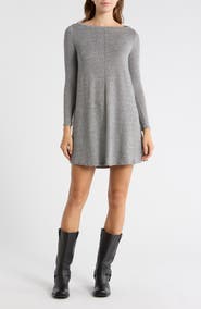 GO COUTURE Long Sleeve Sweater Dress