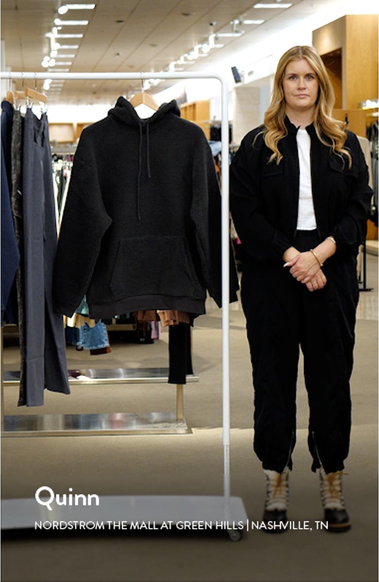 Oversize High Pile Fleece Hoodie, sales video thumbnail