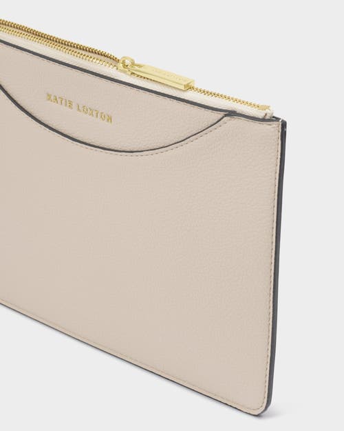 Katie Loxton Alba Wristlet Pouch In Neutral