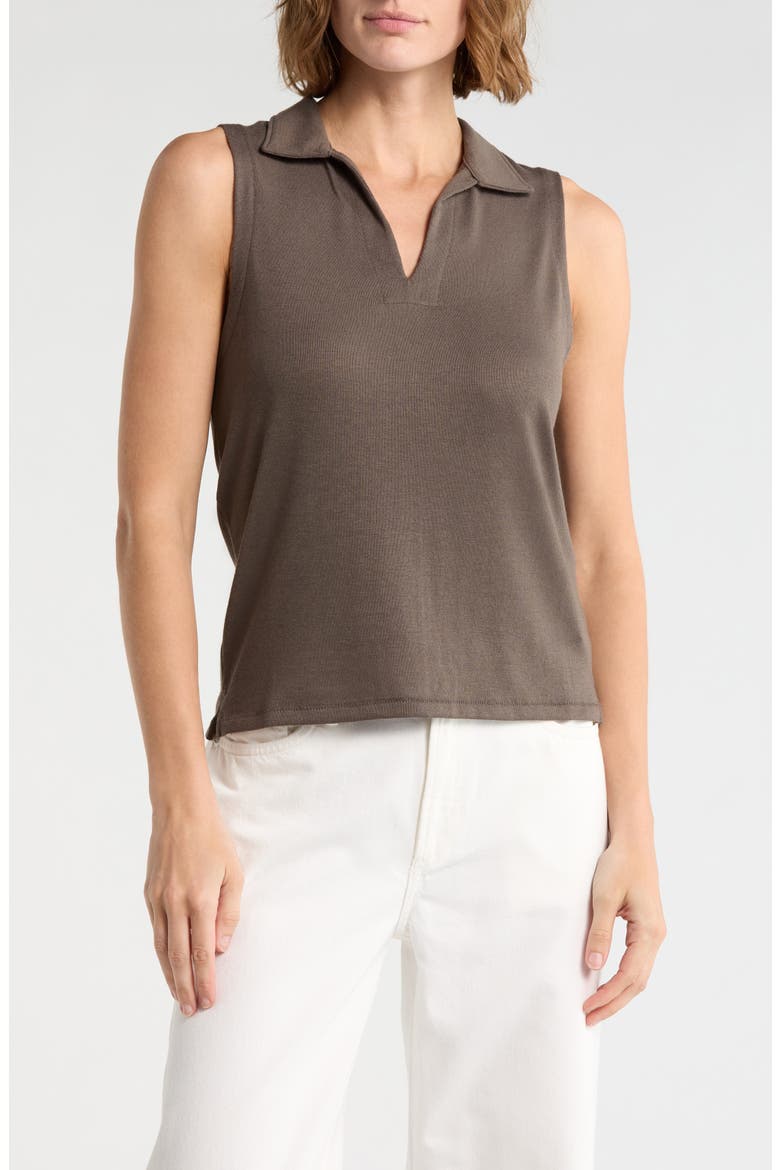 Lea Tank Polo, Main, color, MIDOL