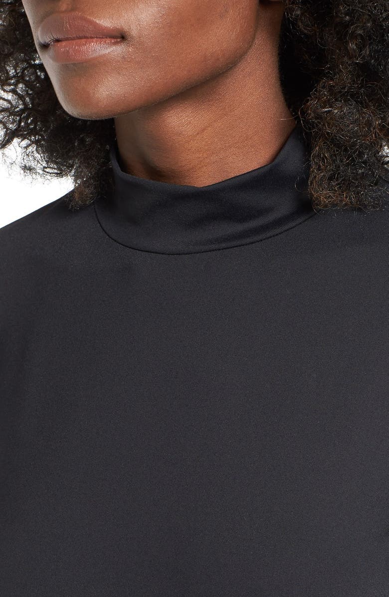 Leith Mock Neck Dress, Alternate, color, 