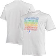 FANATICS Men's Fanatics Branded White Los Angeles Rams Big & Tall City Pride T-Shirt