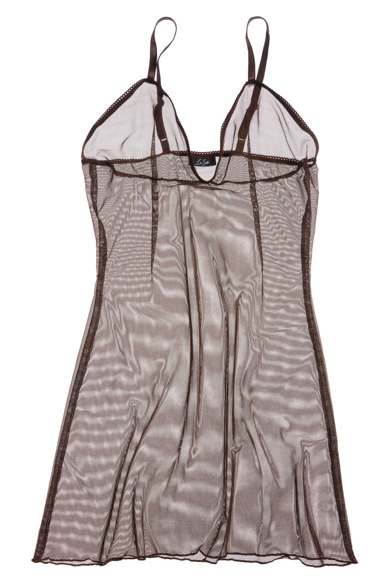 Ada Sheer Slip, Main, color, CHOCOLATE BROWN