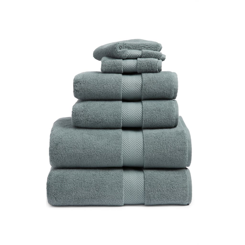 Nordstrom Organic Hydrocotton 6-piece Towel Set $144 Value In Gray