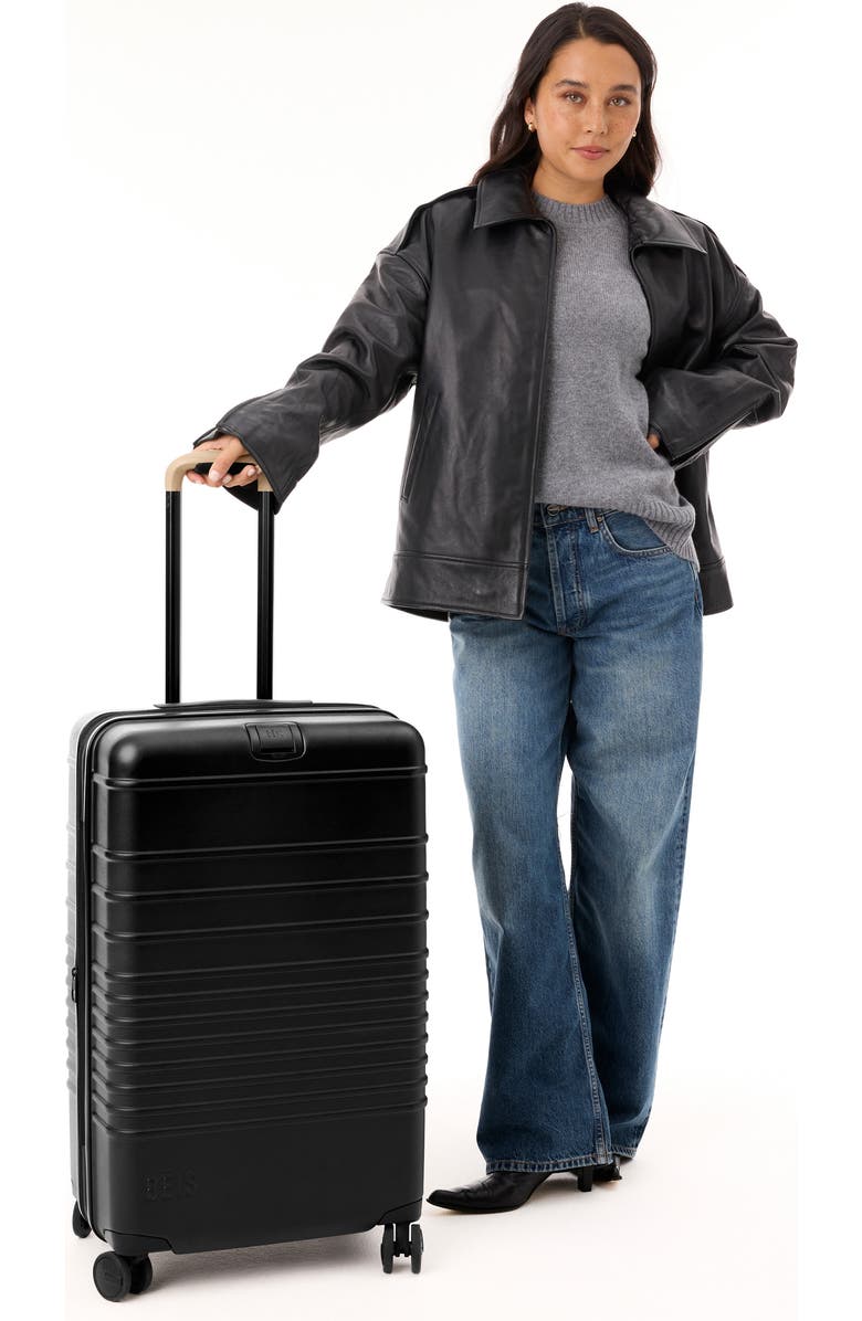 Béis The 26-Inch Expandable Check-In Roller, Alternate, color, Black